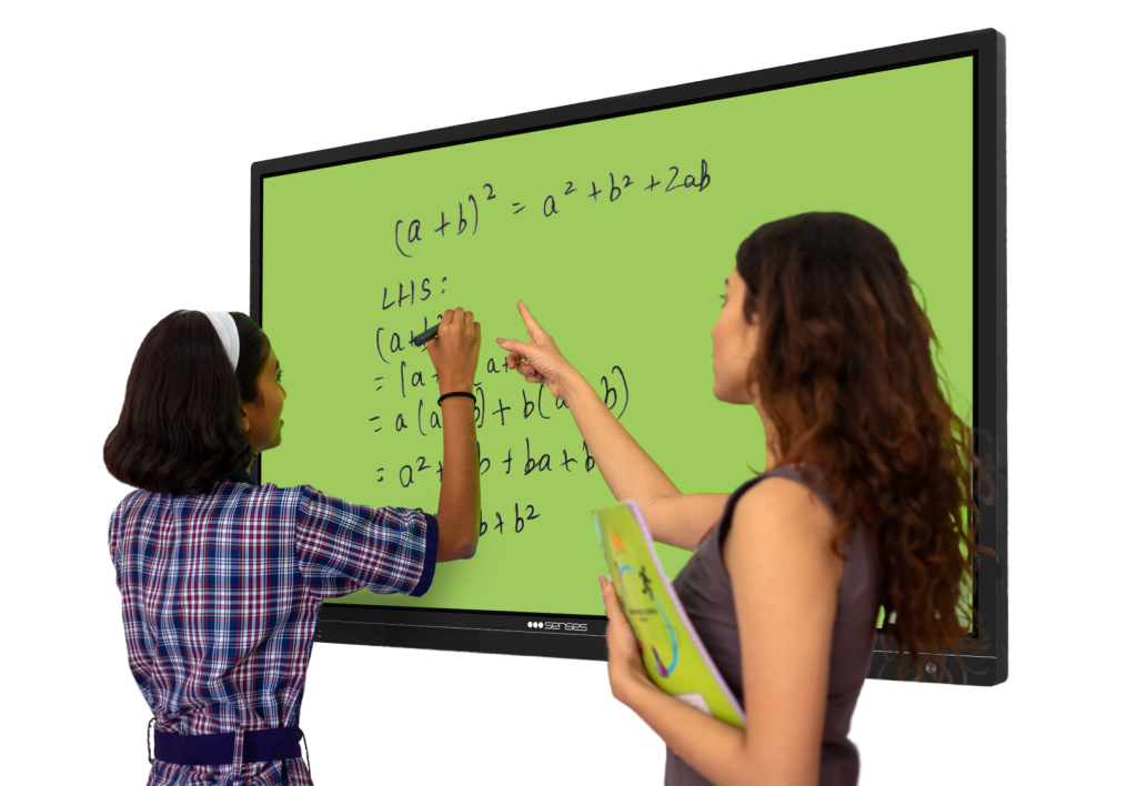 Senses smart board with Personalised Learning 