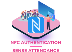 NFC authentication and Sense Attendance