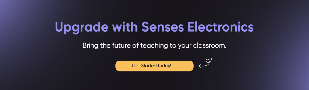 Upgrade with senses electronics