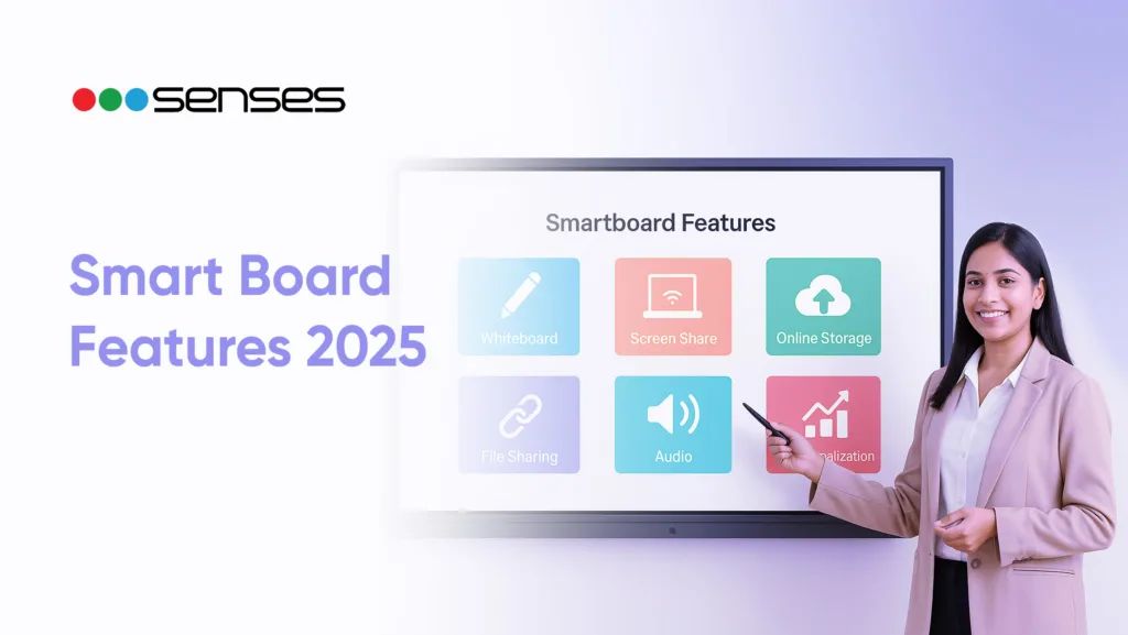 Smart board feature for smart classroom
