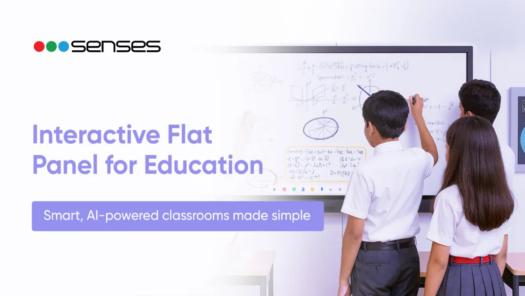 Interactive flat panel for education