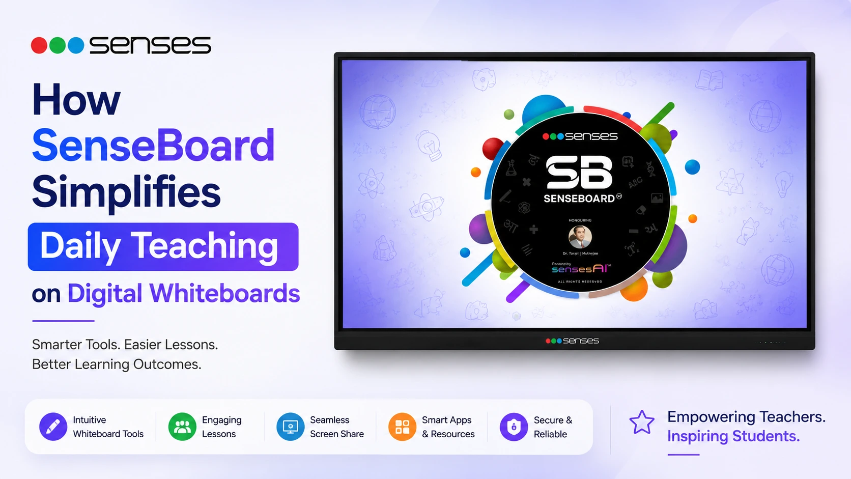 How SenseBoard Simplifies Daily Teaching on Digital Whiteboards