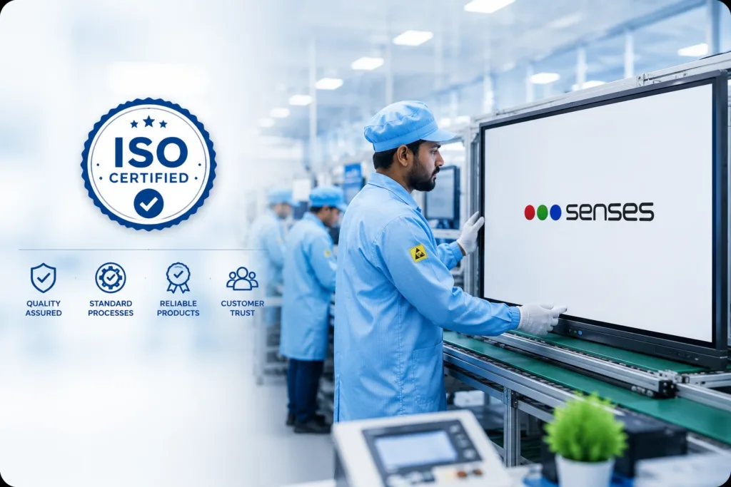 ISO certified Senses electronics