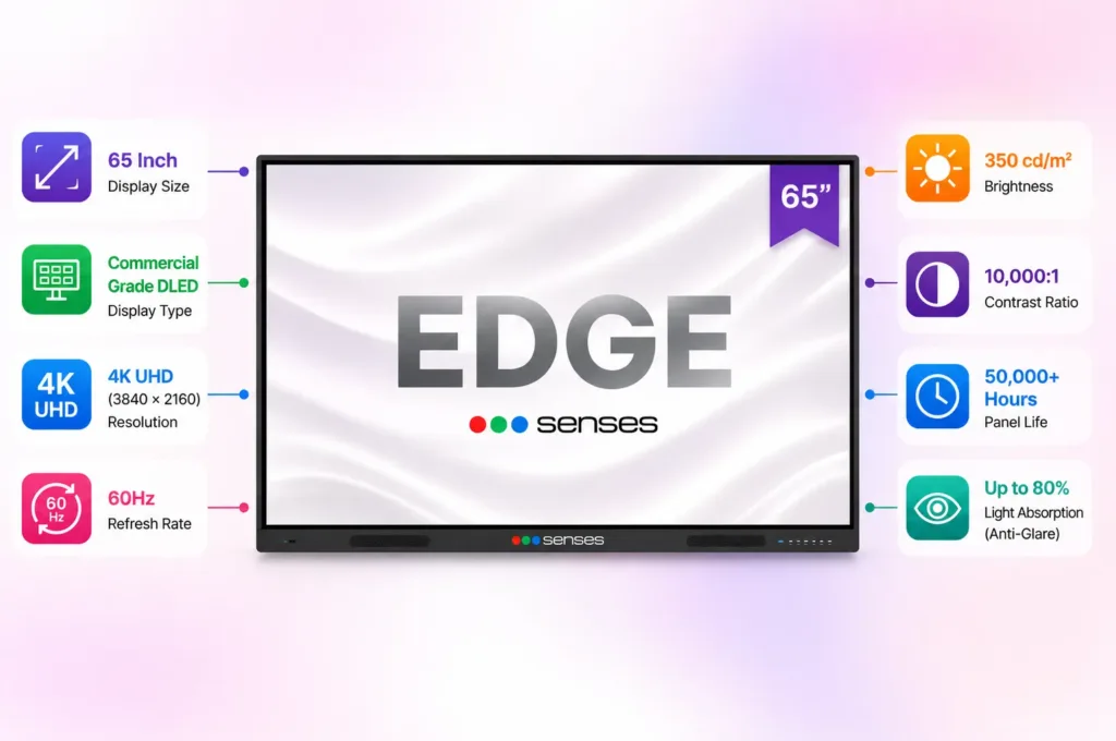 SenseEDGE Display Specifications