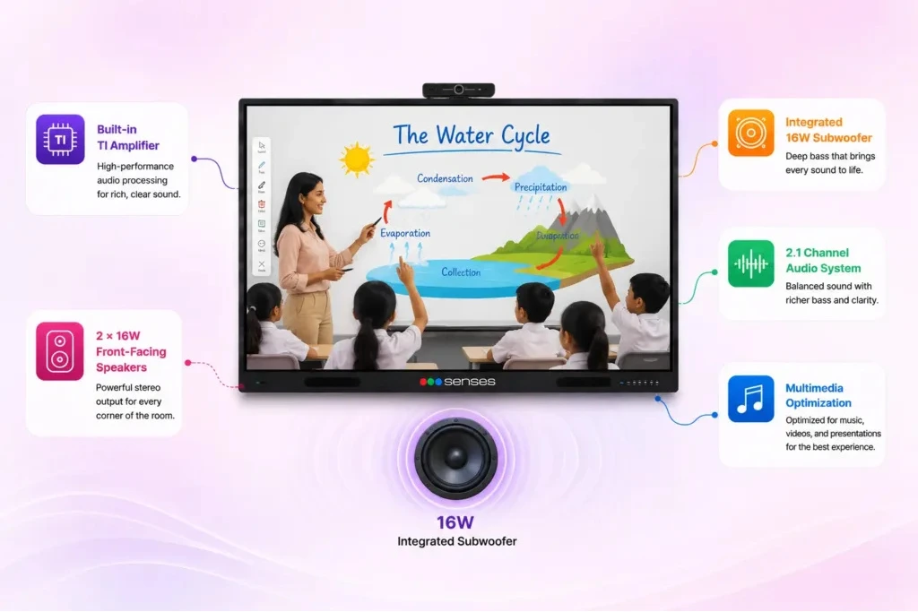 SenseEDGE 2.0 65inch and 75 inch interactive panel Specification