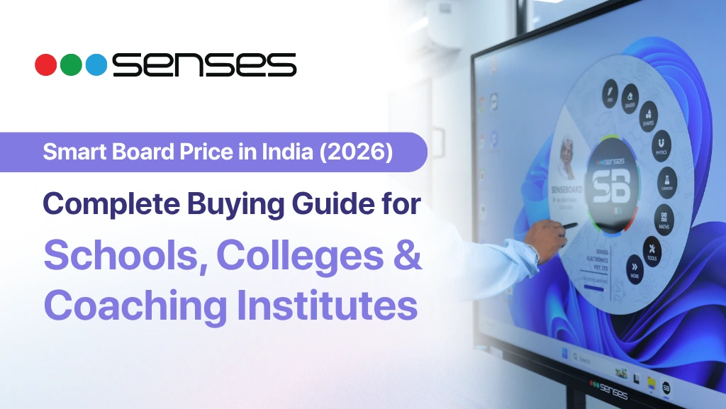 Smart Board Price in India 2026 Cost, Features, Sizes & Buying Guide for Schools