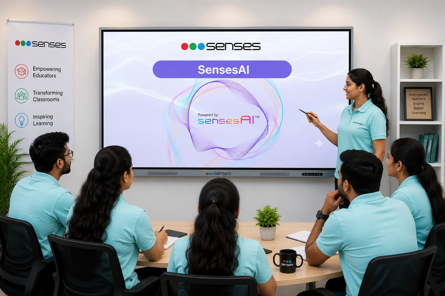 Training senses electronics