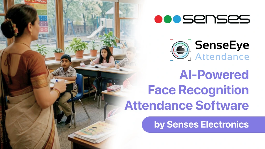 SenseEye: AI-Powered Face Recognition Attendance Software by Senses Electronics